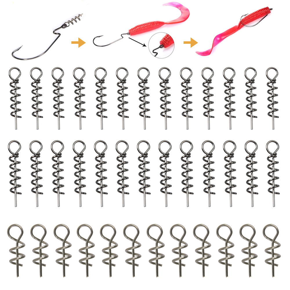 30 個ステンレス鋼スプリングロックピン釣りピンネジクランク - Fishing Equipment Cheap のレビューと価格