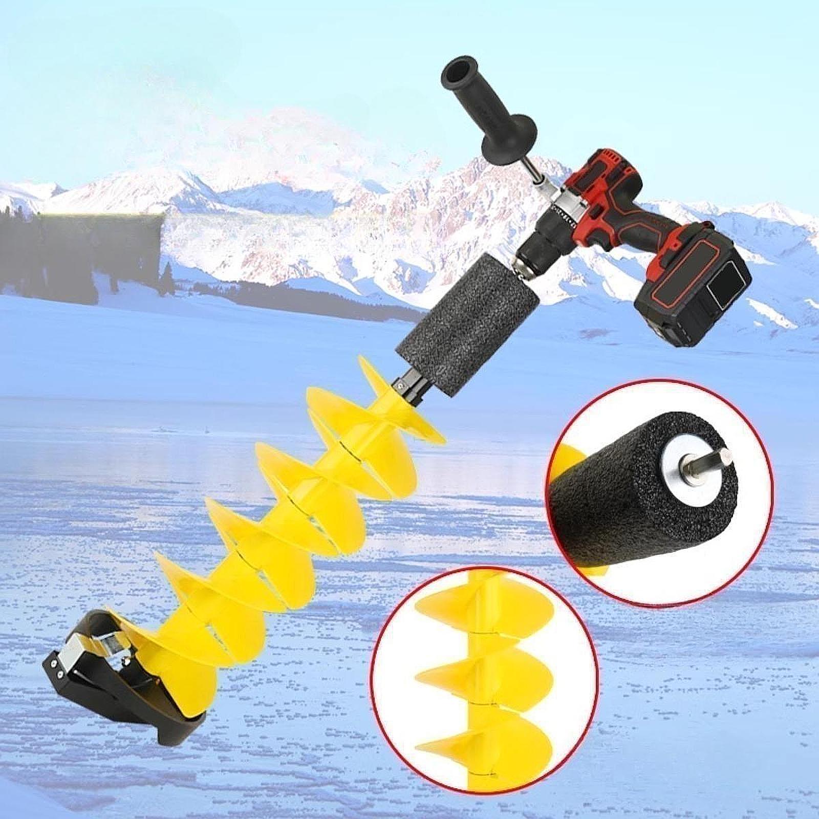 アイスドリル オーガー ポータブル アルミ合金 氷釣り 掘削 - Ice Fishing Tip Up のレビューと価格