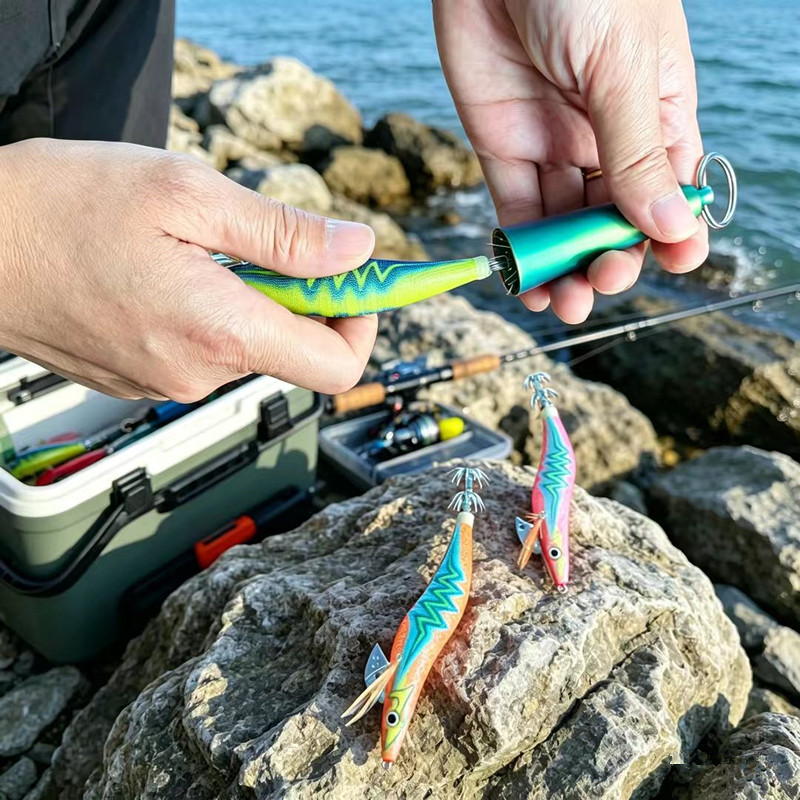 イカ釣り用フック矯正器、イカ釣り用ジグフック矯正ツール、海水 - Fishing Equipment Carp のレビューと価格